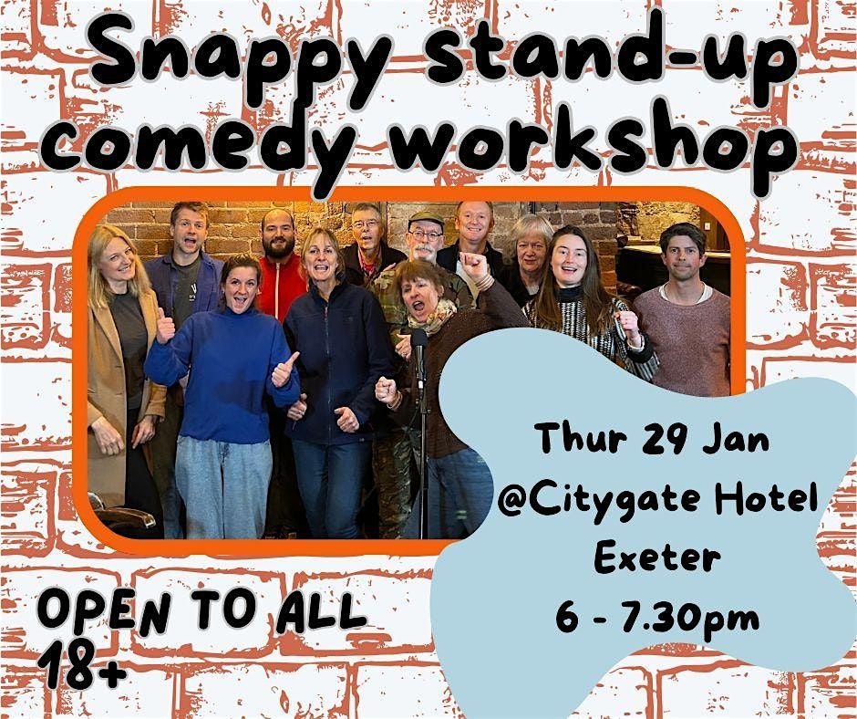 Snappy Stand-Up Comedy Workshop