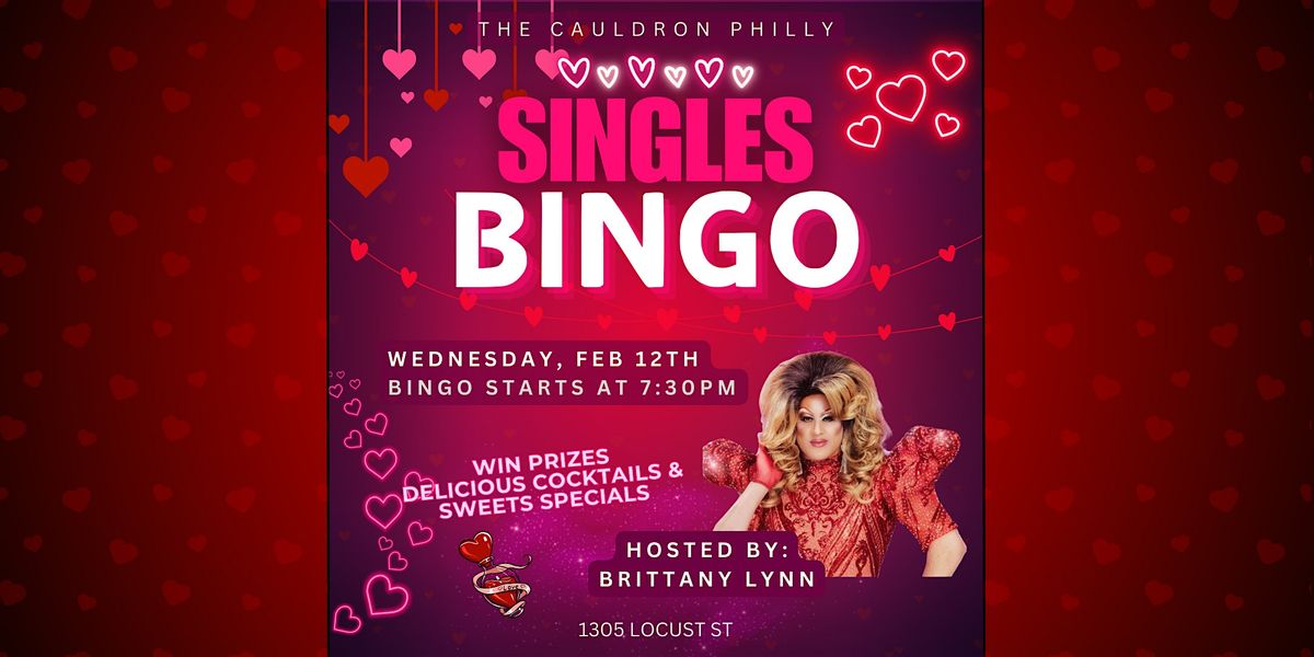 Singles Bingo at The Cauldron