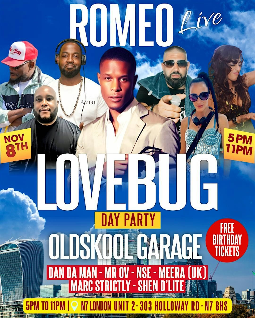 Love Bug Day Party Present Romeo.