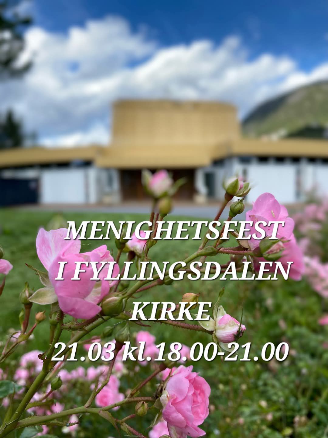 Menighetsfest 21.03 i Fyllingsdalen kirke 