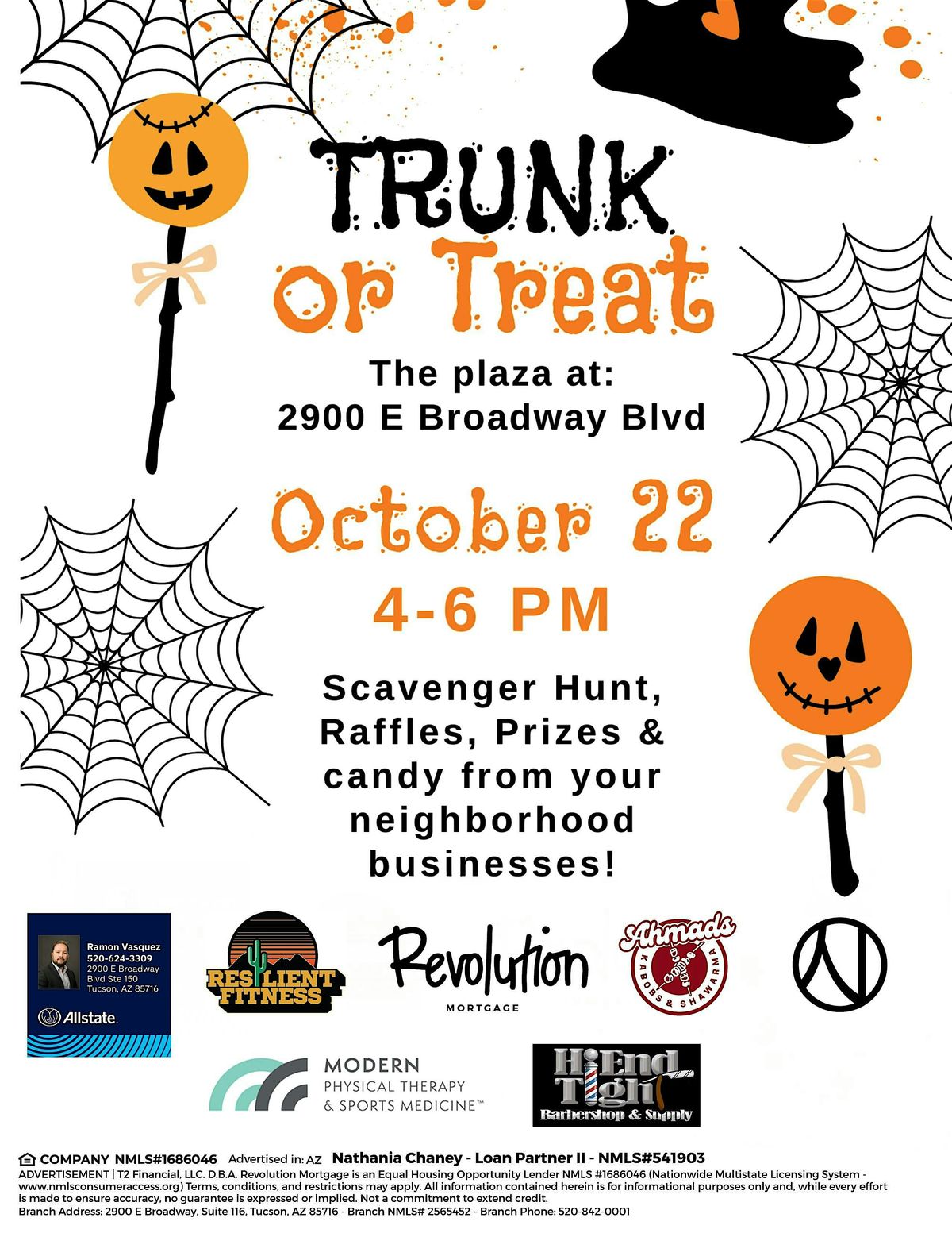 TRUNK OR TREAT!