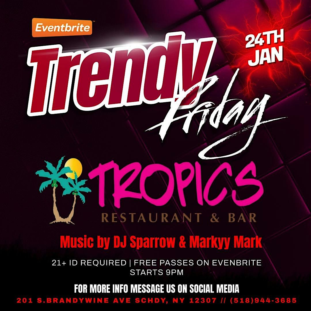 (FREE DOOR PASS) TRENDY FRIDAY