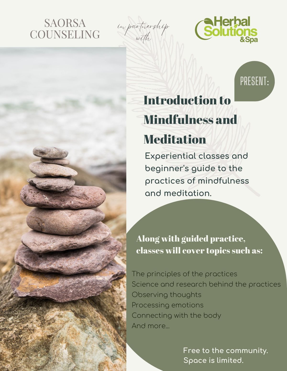 Introduction to Mindfulness and Meditation