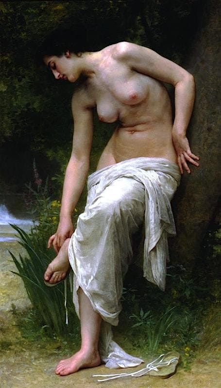 After The Bath, 1894 by William-Adolphe Bouguereau Master Study Workshop