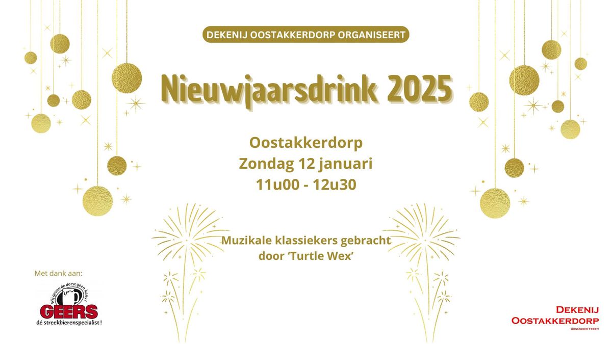 Nieuwjaarsdrink 2025