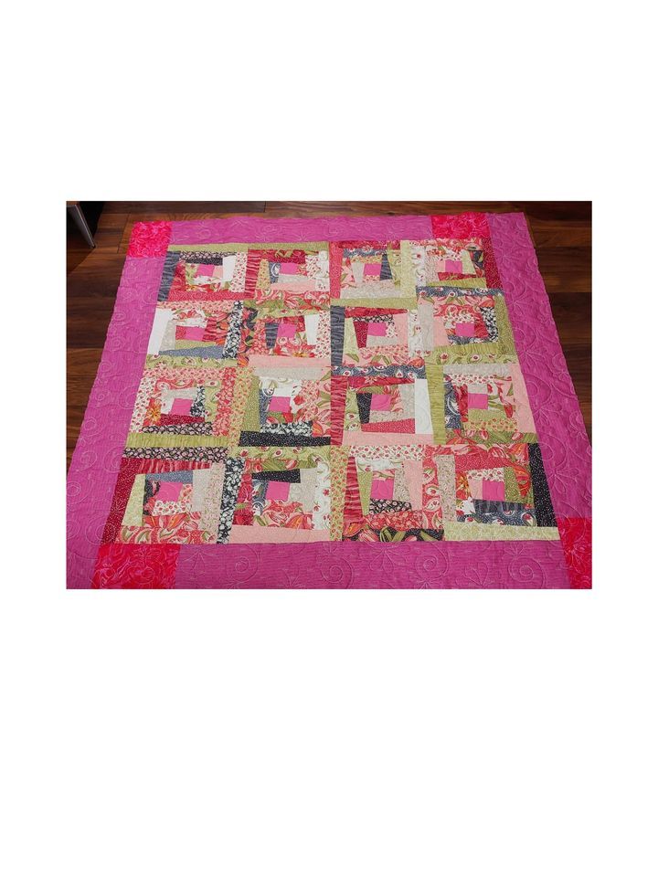 2 day class. Make a wonky log cabin quilt 120 + GST plus supplies