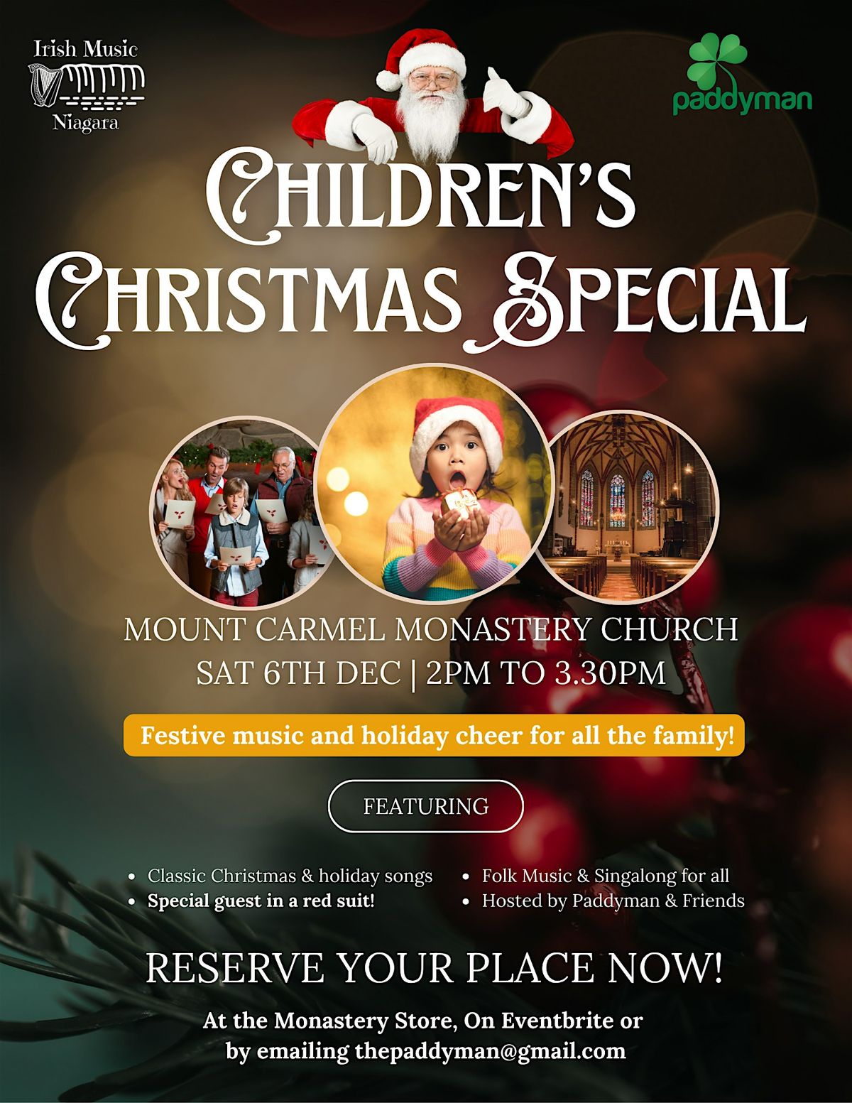 Children's Christmas Singalong for all the family!