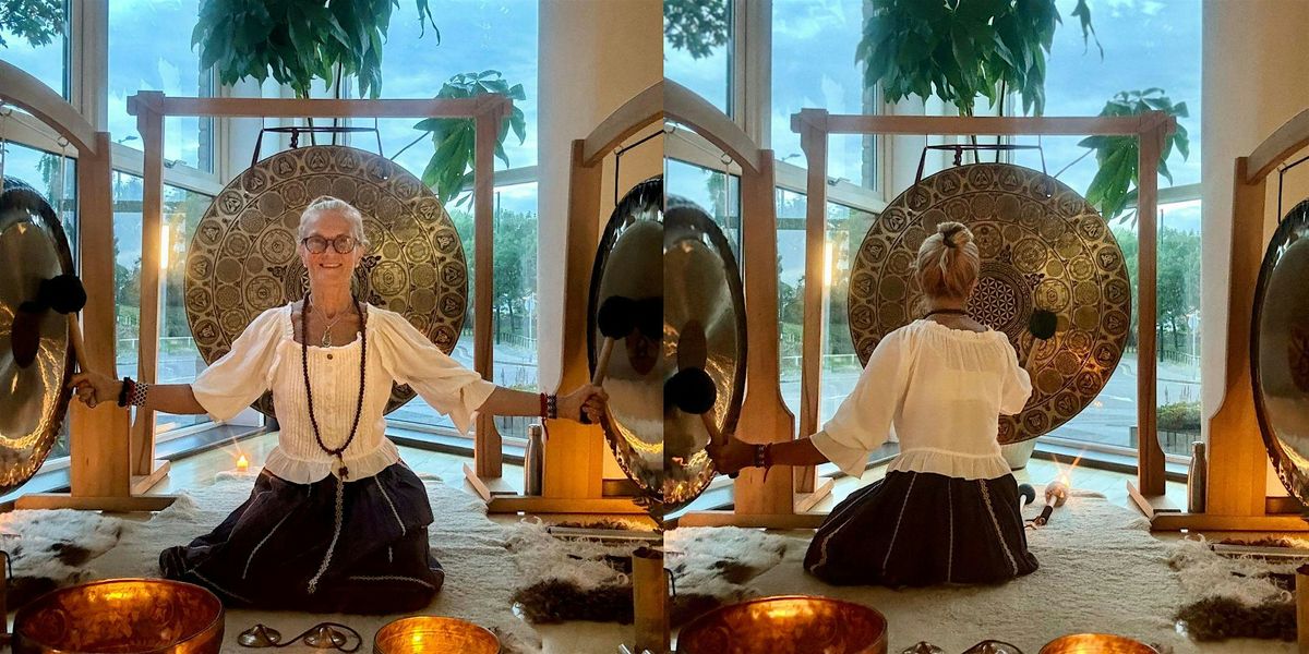 Cheam Full Moon Gong Bath\/Sound Healing and Oil Anointing