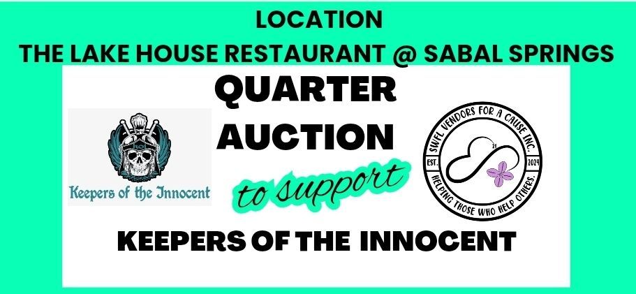 Quarter Auction to Benefit Keepers of The Innocent