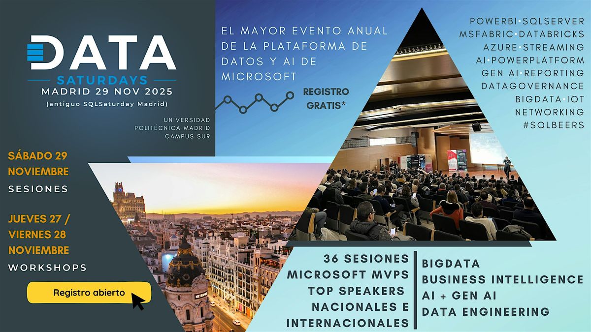 Data Saturday Madrid 2025 (SQLSaturdayMadrid)