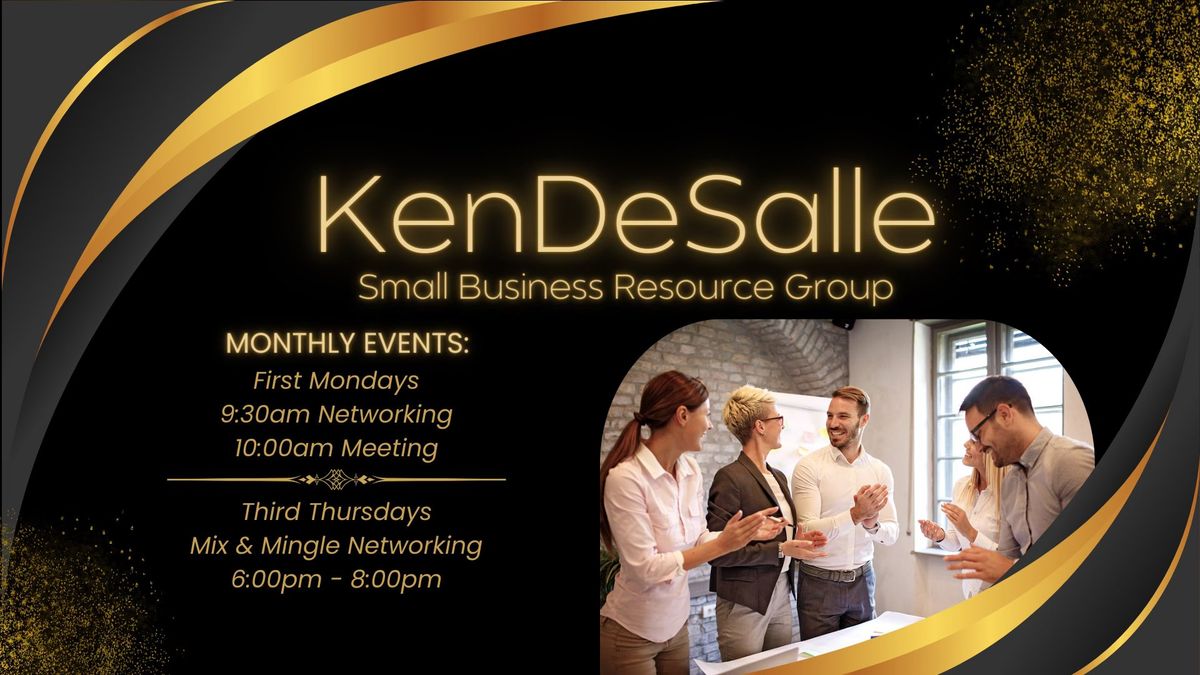 KenDeSalle Small Business Resource Group Mix and Mingle Thursdays