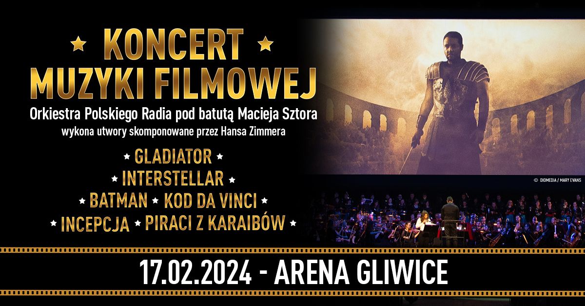 Gliwice: Koncert Muzyki Filmowej z utworami Hansa Zimmera - Gliwice