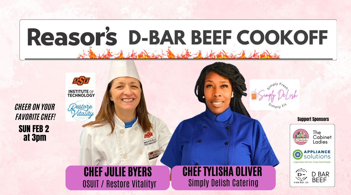 REASOR'S D-Bar Beef Chef's Cookoff at the Tulsa Women's Expo