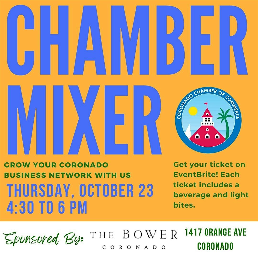 Coronado Chamber of Commerce's  October Networking Mixer