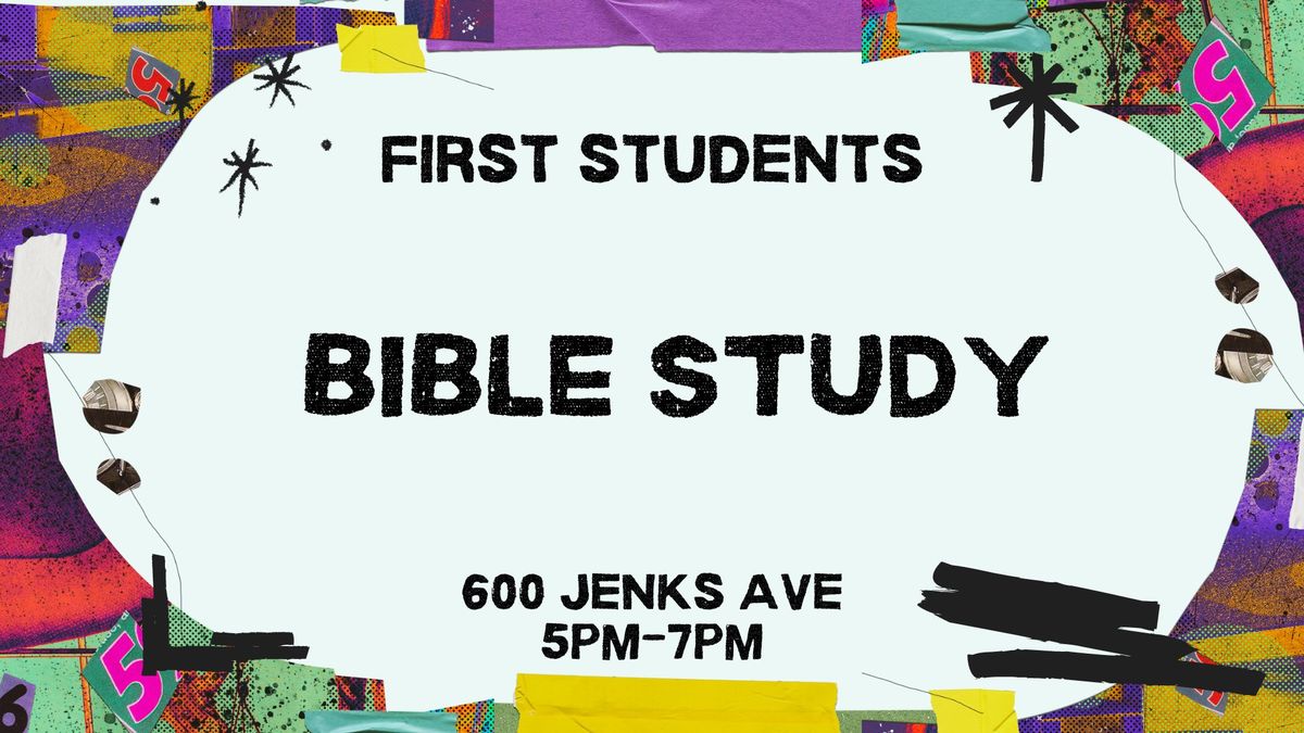 First Students Bible Study