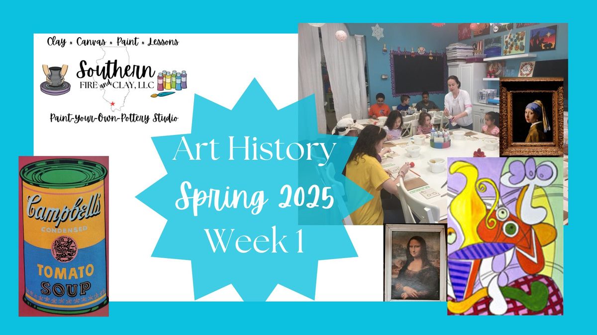 Hands On! Art History Series (Week 1) Homeschool \/ After-School