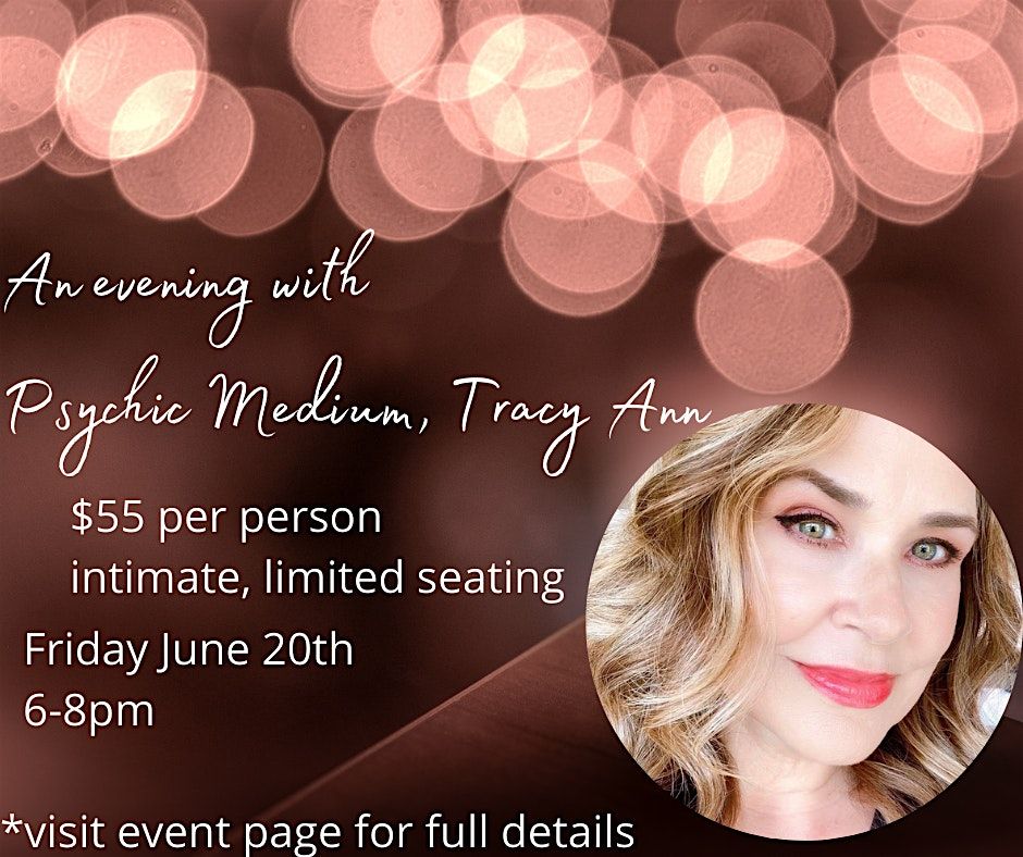 10\/29  Psychic Medium, Tracy Ann at the Grey Goat