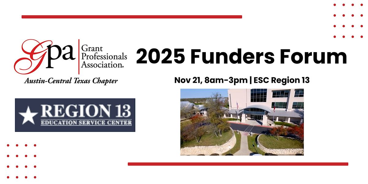 GPA Austin-Central Texas 2025 Funders Forum
