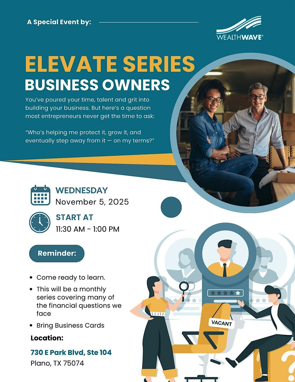 Elevate Series: Business Owners