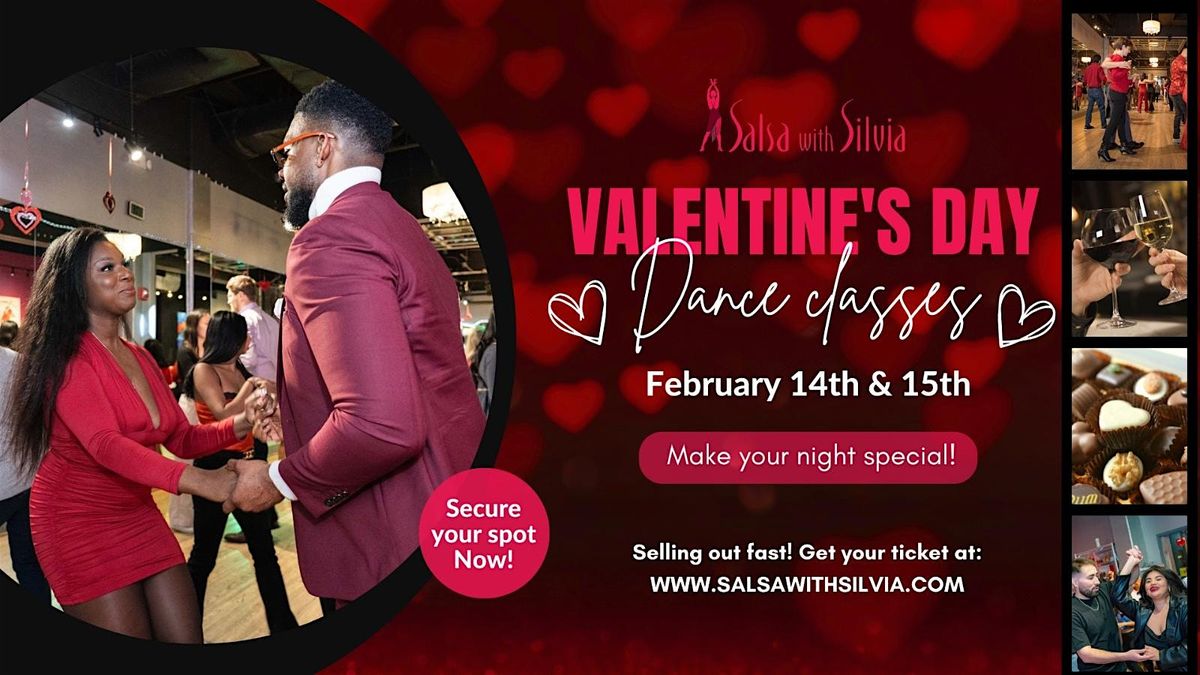 VALENTINE'S DAY ROMANTIC BACHATA & WINE CLASS FOR COUPLES