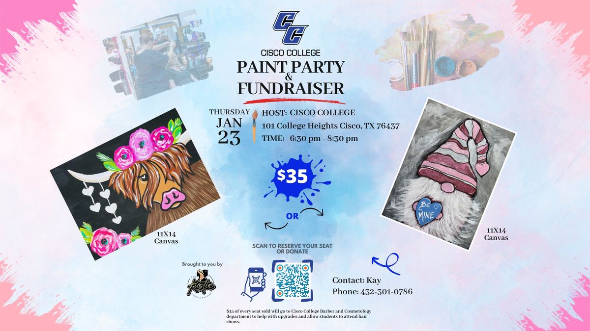 Paint Party & Fundraiser