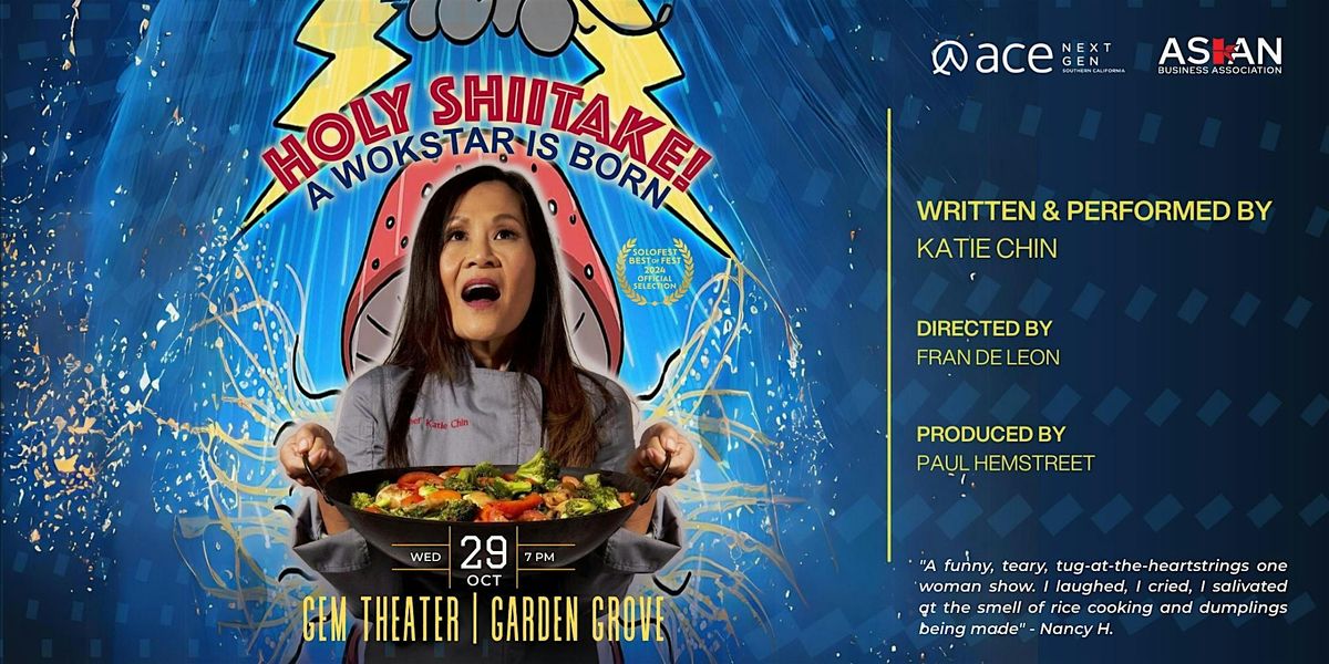 HOLY SHIITAKE!  A WOK STAR IS BORN