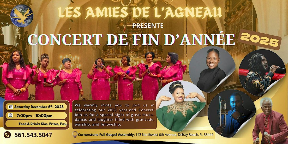 CONCERT DE FIN D\u2019ANN\u00c9E 2025 in FGA Delray Beach, FL