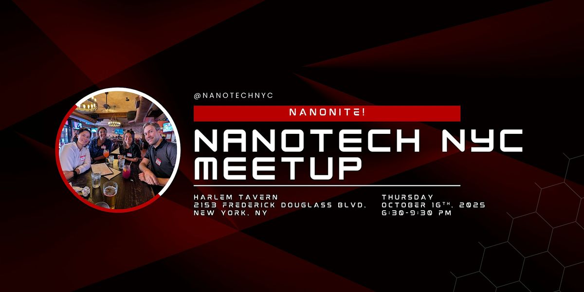 Nanonite Social - Monthly Nanotech NYC Social