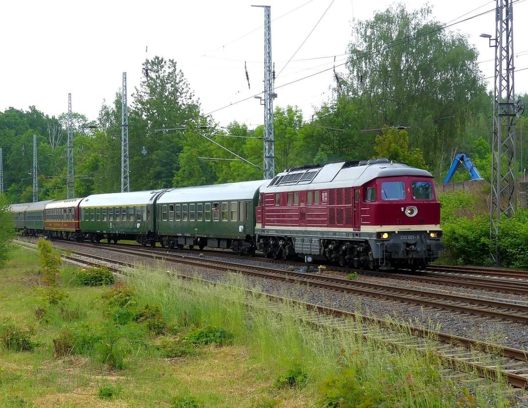 WEIMAR - Sonderzug zum 372. Zwiebelmarkt und Eisenbahnfest