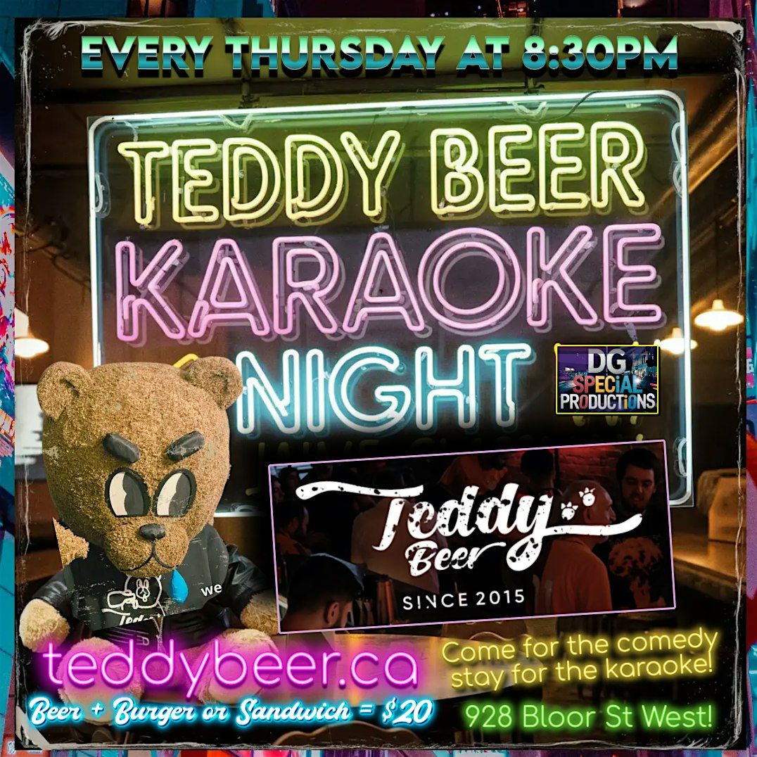 Teddy Beer Karaoke