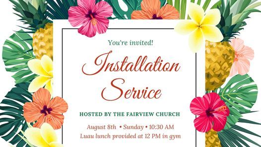 Pastor TJ Samuelu Installation Service | August 8, 2021
