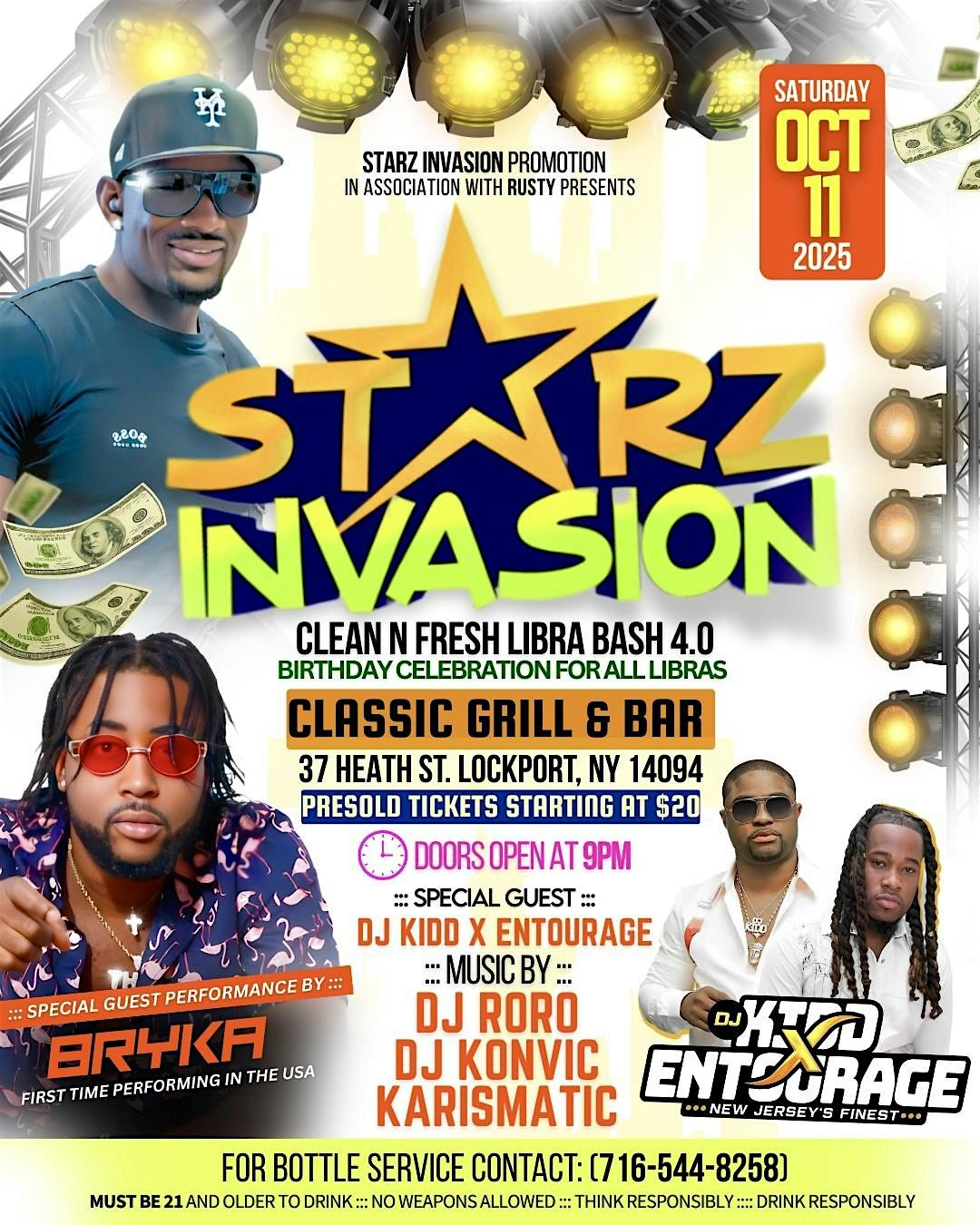 STARZ INVASION - Clean N Fresh - Libra Bash 4.0