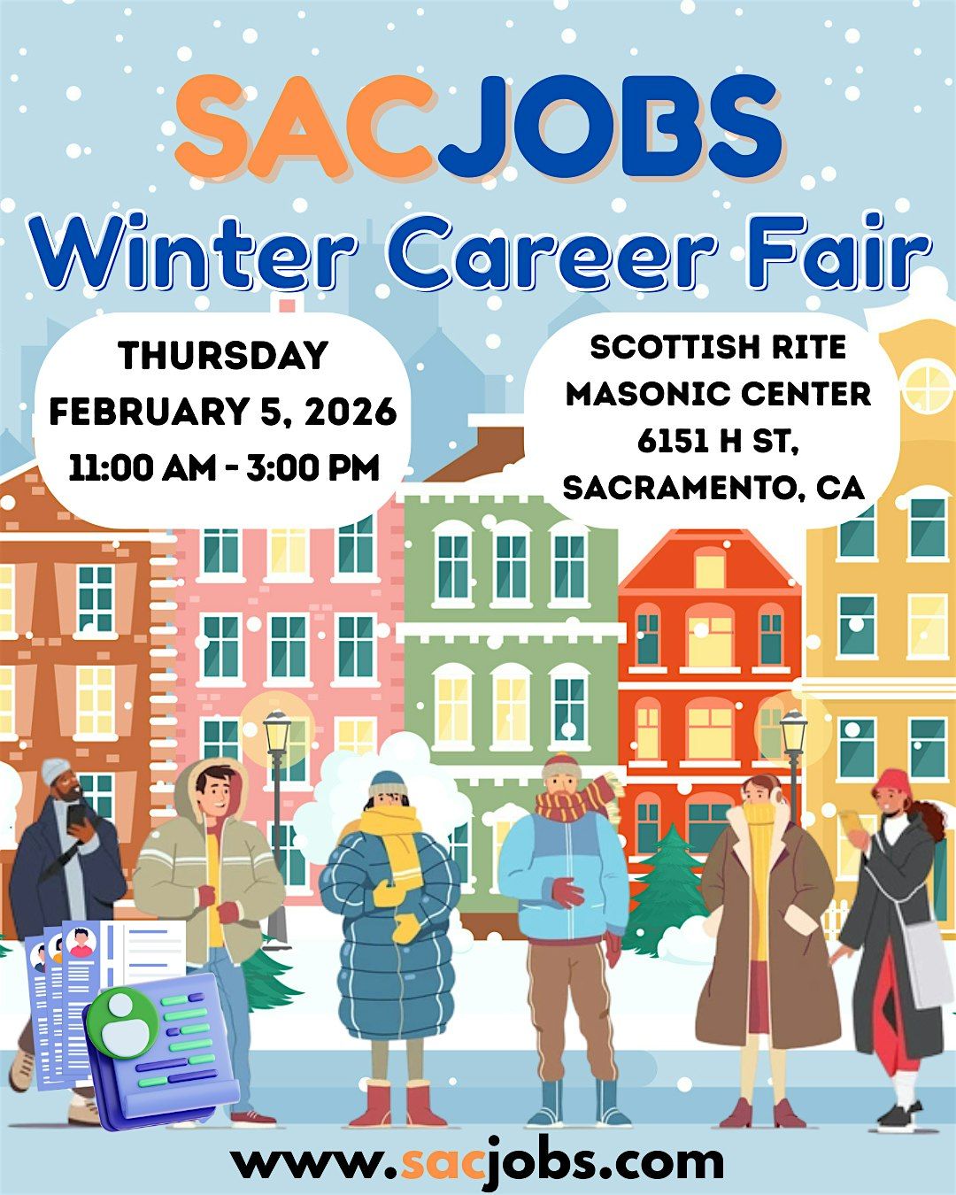 SacJobs Winter Career Fair (In Person)