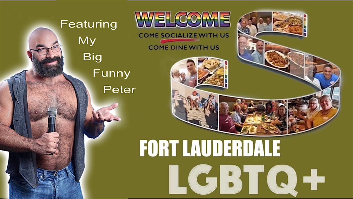 LGBTQ+ Meet Up Group at Tropics with Comic Peter Bisuito