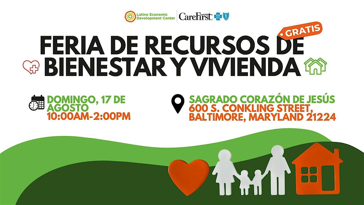 Feria de Recursos de Bienestar y Vivienda