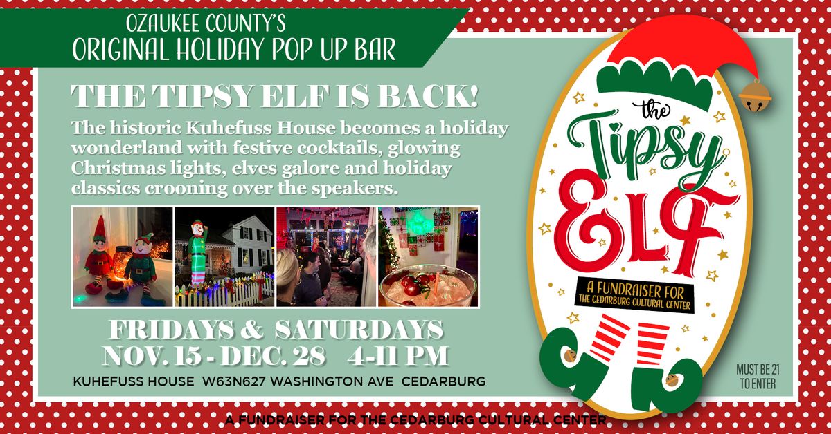 The Tipsy Elf Holiday Pop-up Bar