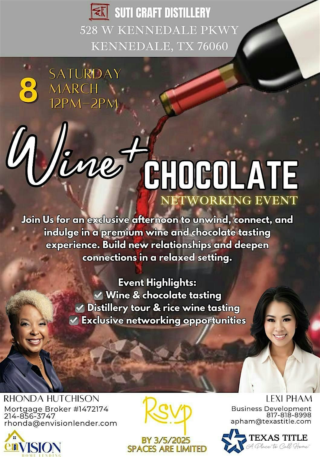 Wine & Chocolate Networking Event!