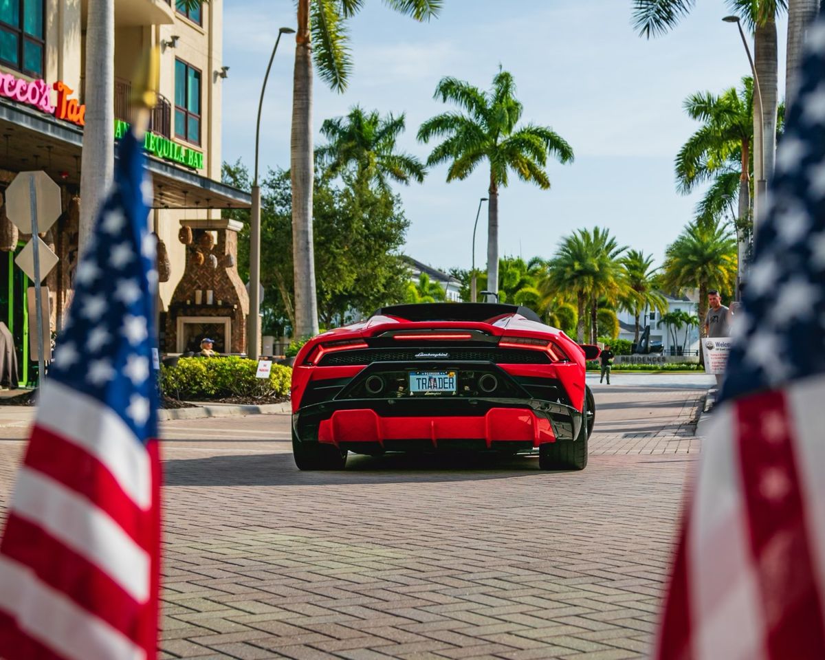 Cars and Coffee 239 - Red, White & Blue Edition