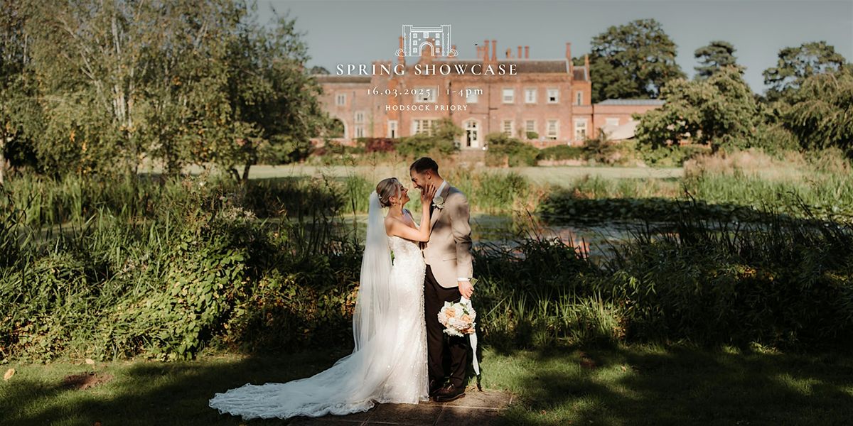 Hodsock Priory | Spring Wedding Showcase | 16.03.25 | 1-4pm