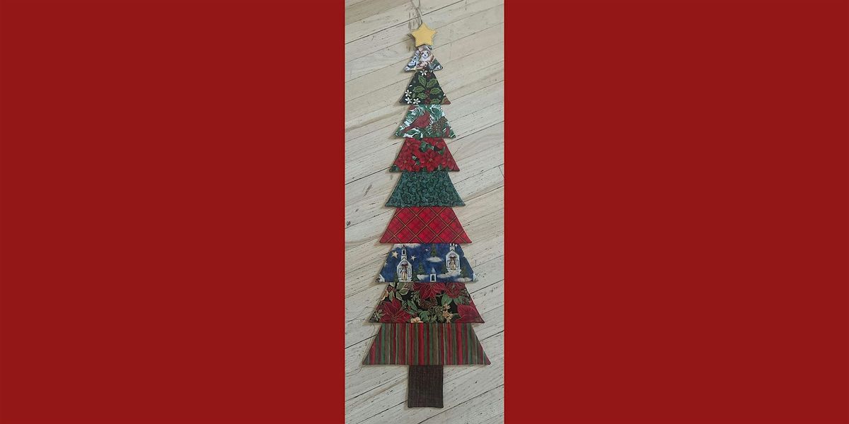 Christmas Tree Double-Sided Wall Hanging