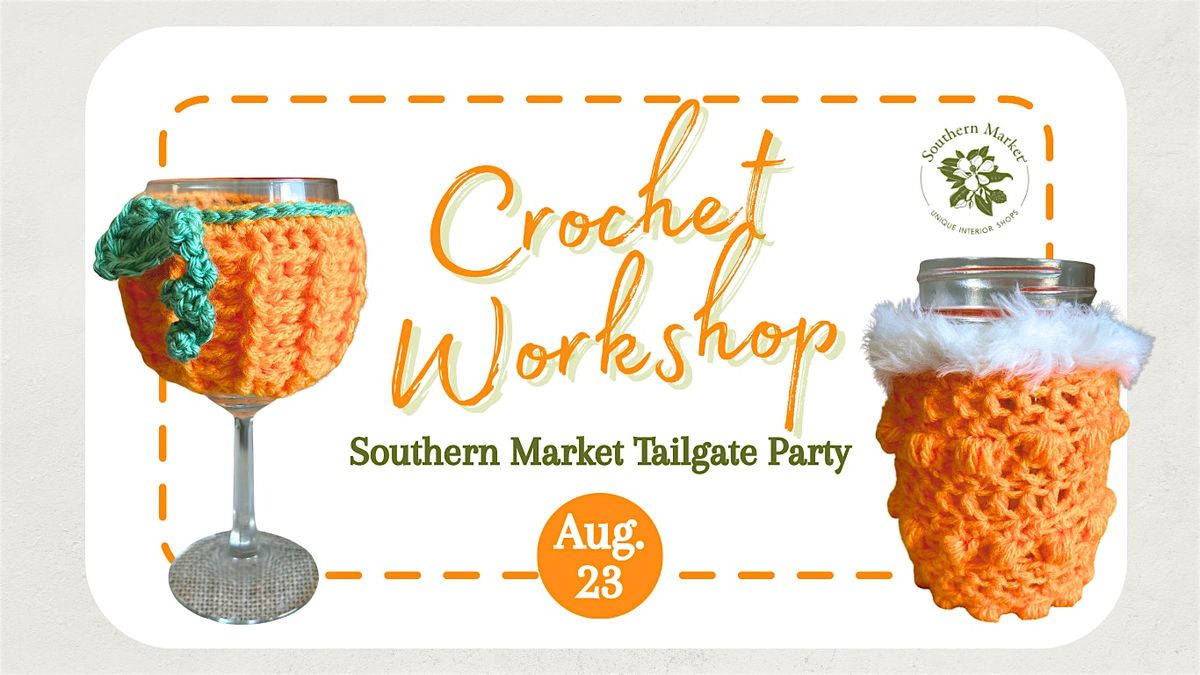 Beginner Crochet Workshop: Bottle or Wine Cozy