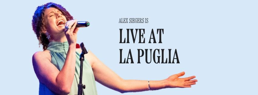 Alex Siegers Live at La Puglia
