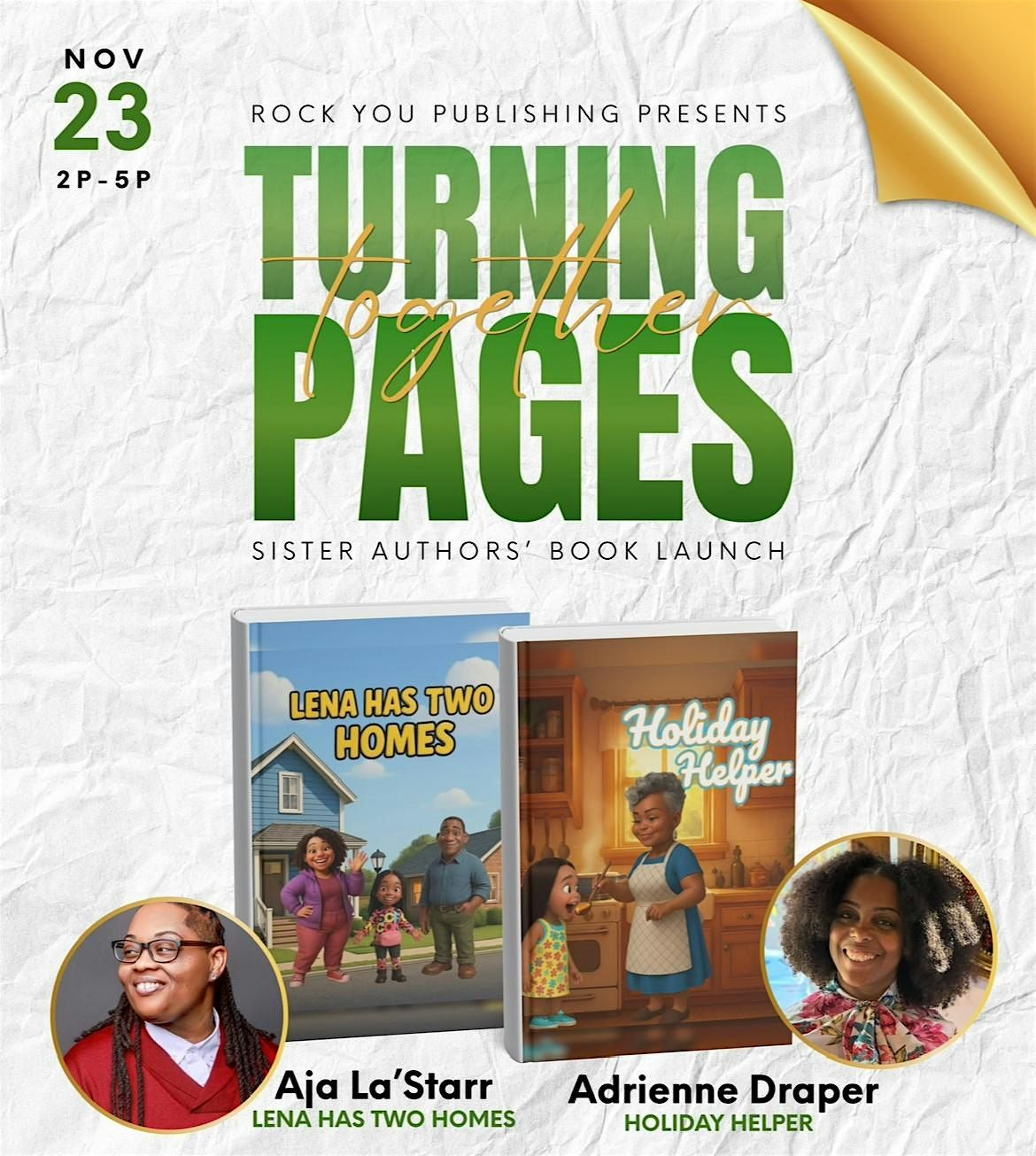 Sister Authors\u2019 Book Signing