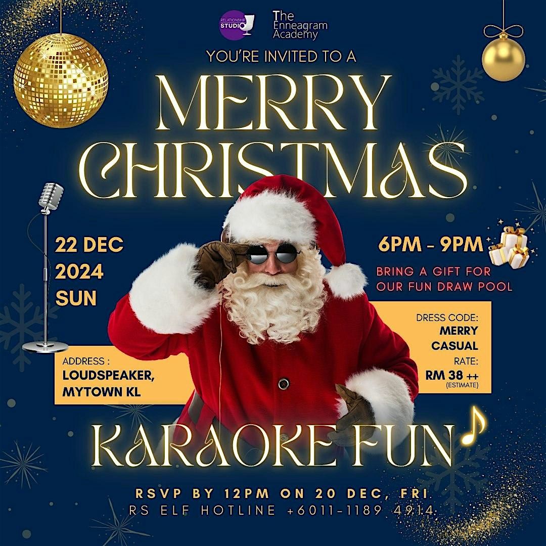 [Alumni Invitation] Enneagram Community Christmas Karaoke Fun