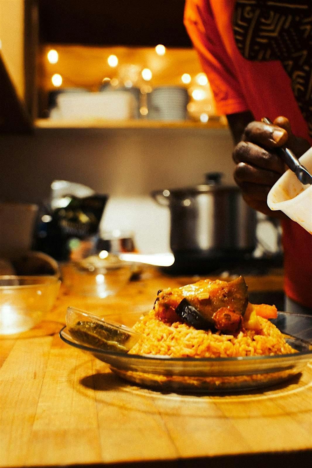 African Menu Pop up