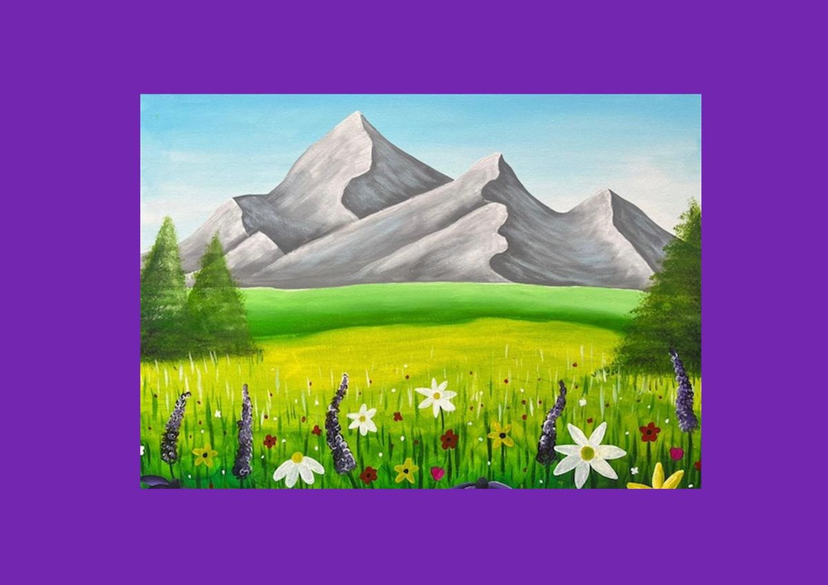 Meadows and Mountains Paint Party @ Hatfield Peverel