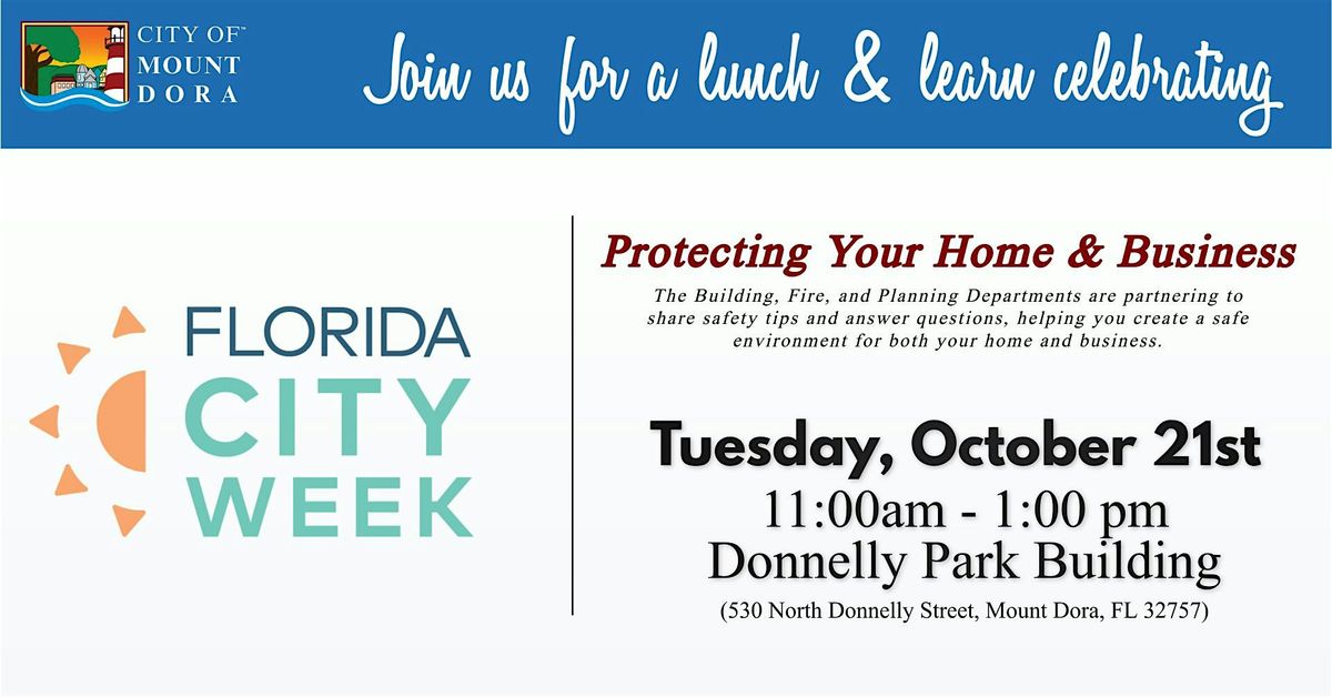 City Government Week - City Safety Table Talk