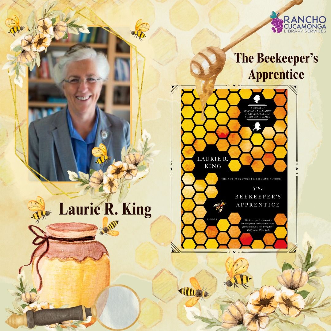 Virtual Author Visit with Laure R. King - 30th Anniversary of "The Beekeeper's Apprentice