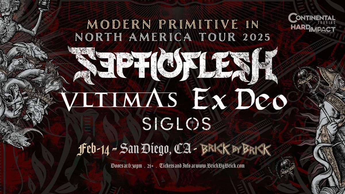 Septicflesh with special guests at Brick by Brick