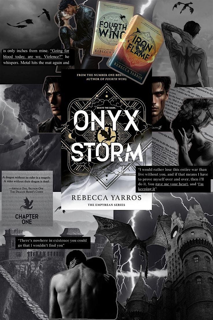 Onyx Storm Lovebound Library Book Club